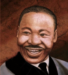 Book cover of Las poderosas palabras de Martin : la vida del Doctor Martin Luther King, Jr. 