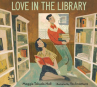 Book cover of Love in the library 