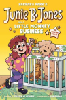 Book cover of Junie B. Jones, the graphic novel.    2, A little monkey business