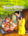 Book cover of Walt Disney's Snow White and the seven dwarfs.