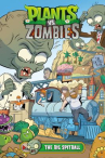 Book cover of Plants vs. zombies.    24, The big spitball