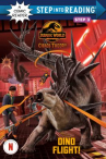 Book cover of Jurassic World, chaos theory.    [2], Dino flight!