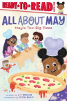 Book cover of May's too-big pizza 