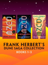 Book cover of Frank herbert's dune saga collection : Books 1-3