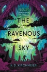 Book cover of The ravenous sky
