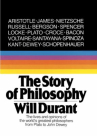 Book cover of The story of philosophy : the lives and opinions of the greater philosophers 