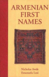 Book cover of Armenian first names 