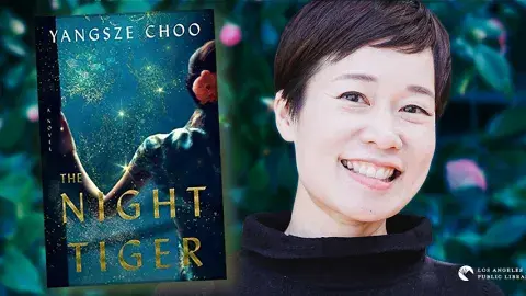 Author Yangsze Choo and her latest novel, The Night Tiger