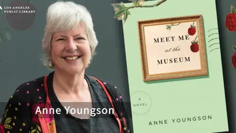 Author Anne Youngson and her debut novel, Meet Me at the Museum