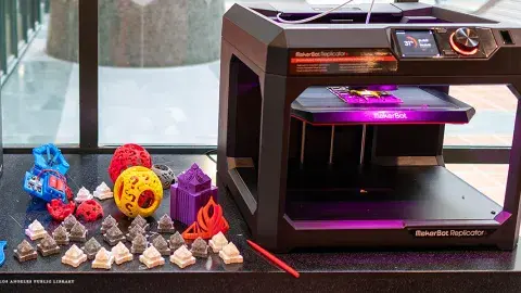 3D prints made by 3D printer