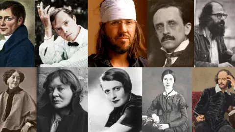 Collage of featured authors