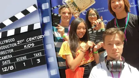 Budding filmmakers