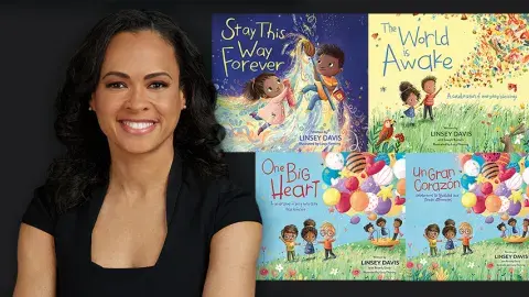 Linsey Davis is an Emmy Award winning ABC News Correspondent and bestseller author of the children’s books
