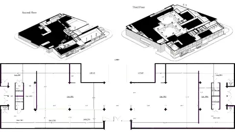 Alexandre Dorriz black and white architectural drawing