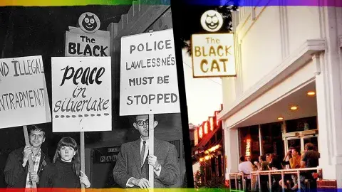black cat now and then