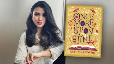 Author Roshani Chokshi and her latest novel, Once More Upon a Time
