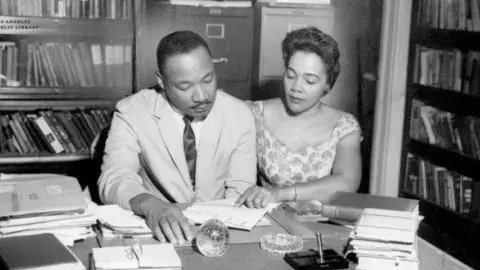 Dr. Martin Luther King Jr. and Coretta Scott King