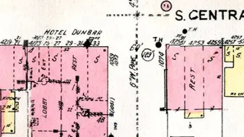 Sanborn Fire Insurance Atlas, Sheet 469, 1950.