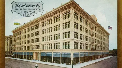 Hamburger Building in 1909