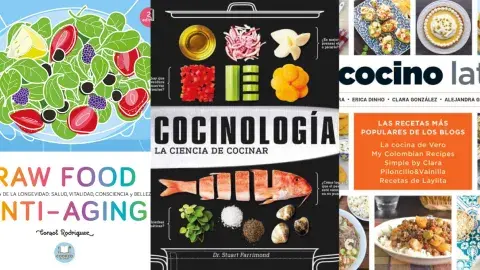 Selected cooking books in Spanish