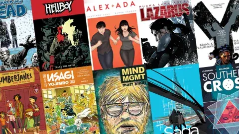10 comic book covers