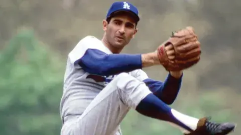 Sandy Koufax at the pitch