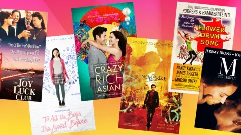 Collage of films adapted from books