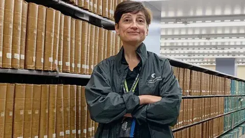 Patents librarian, Stella Mittelbach