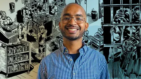 Cartoonist and illustrator, Medar de la Cruz