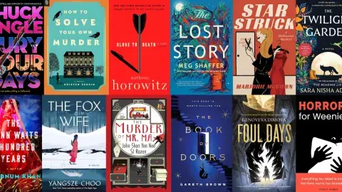 Book covers of favorite books