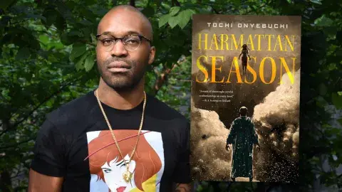 Author Tochi Onyebuchi and his latest novel, Harmattan Season