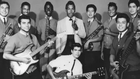 Mexican American musical group ca 1960
