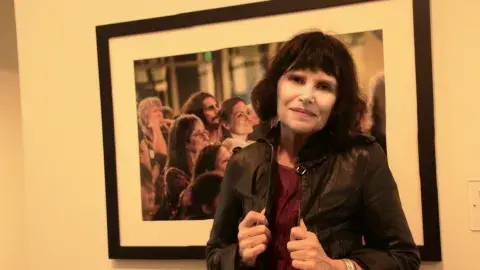 Suzanne Lummis at the Skirball Center, 5/6/2017 photo by Penelope Torribio