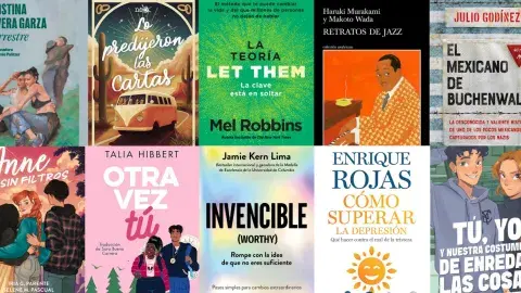 collage of ten books