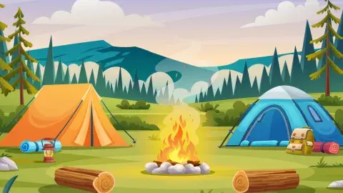 Trail Tales: Bezzi the Yeti's First Campout