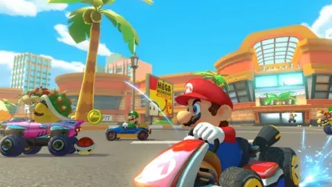mario kart cartoon image