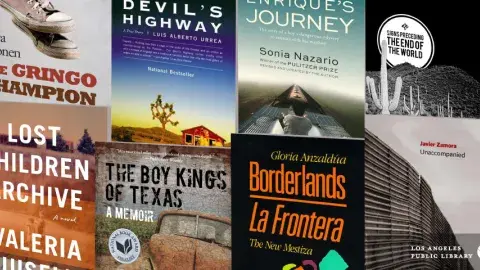 Collage of books