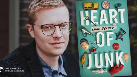 Luke Geddes and his debut novel, Heart of Junk
