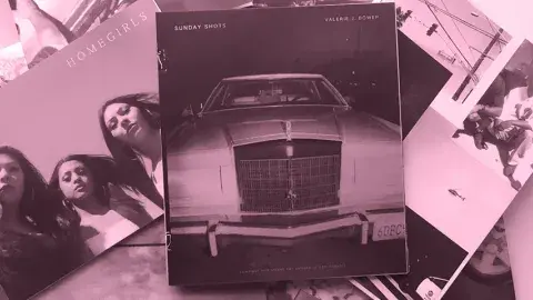 zine collage of Valerie J. Bower