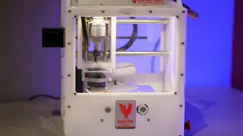 A CNC mill