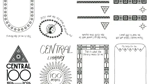central 100 mini zine 