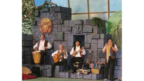 Musicians playing instruments