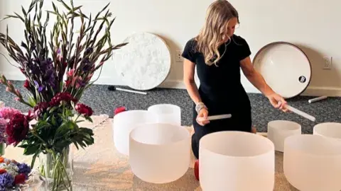 heather nevell; sound bath
