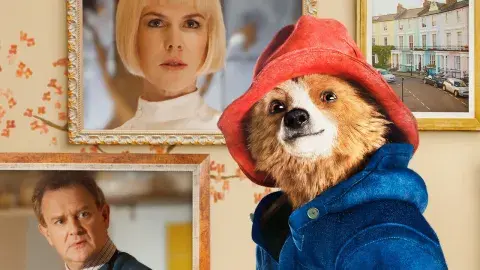 bear in hat and coat