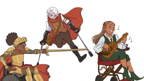 cartoon warriors and music 