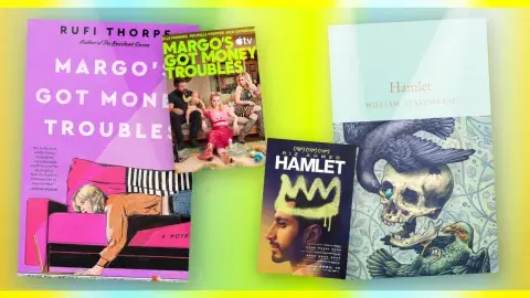 Collage of films adapted from books