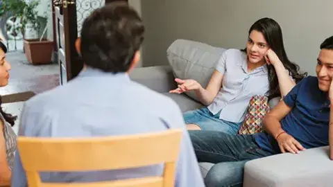 People talking