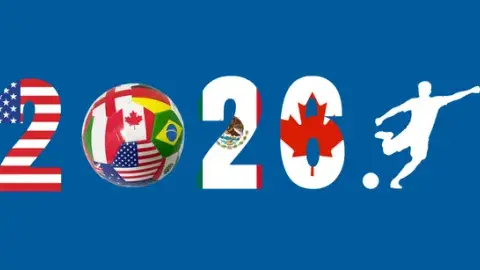 2026 Soccer World Cup Screening, hosted by US, Mexico, and Canada.