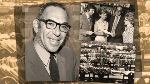 Ernest Siegel, Central Library Director from 1960 to 1975.