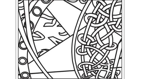 Seven Centers Coloring Page